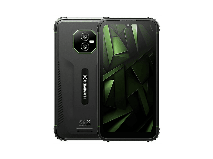 Móvil Rugerizado Hammer Ranger 4G 8 256Gb Negro/Verde · TEL001062 · vista 1