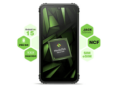 Móvil Rugerizado Hammer Ranger 4G 8 256Gb Negro/Verde · TEL001062 · vista 5