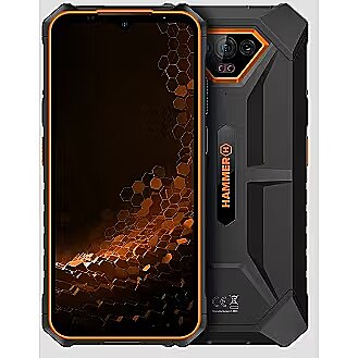 Móvil Rugerizado Hammer Iron V 6+6 64Gb Naranja · vista 1