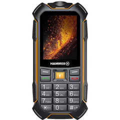 Teléfono Móvil Rugerizado Hammer Boost 2 Lte 2.4 2Mpx 4G Negro/Naranja · TEL001027 · vista 2