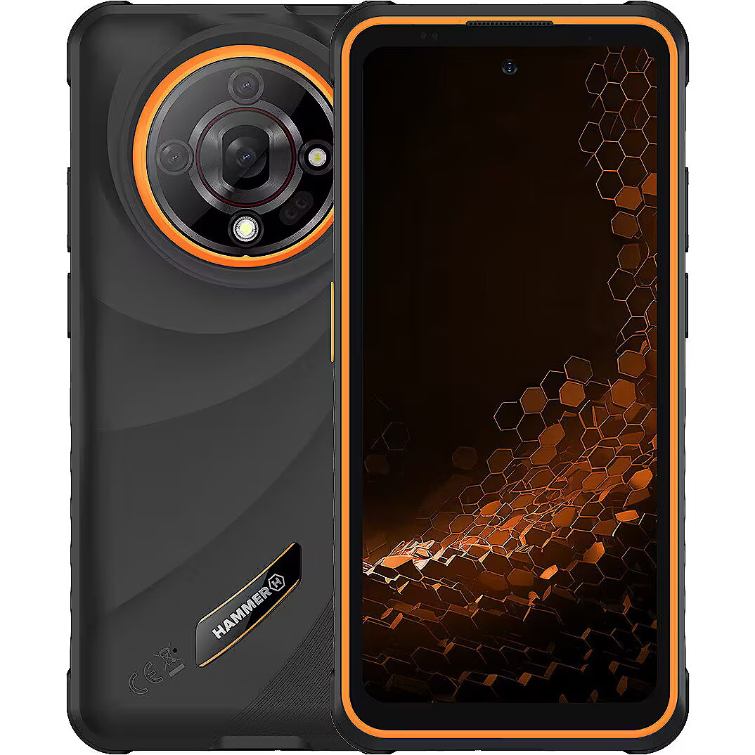 Móvil Rugerizado Hammer Iron 6 5G 6 128Gb Negro · vista 1