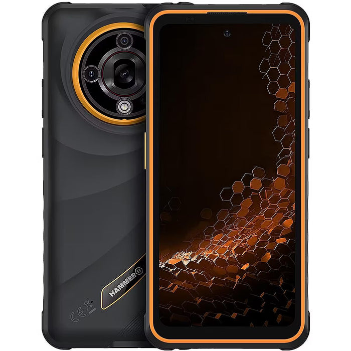 Móvil Rugerizado Hammer Iron 6 5G 6 128Gb Negro/Naranja · TEL001106 · vista 1