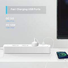TP-Link Tapo P300 3 salidas AC Type F (CEE 7/4) 1,5 m 3 2300 W Blanco — imagen 4