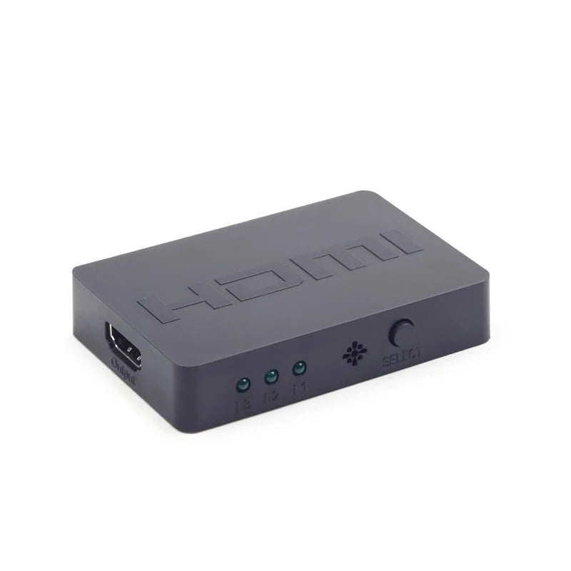 Gembird Switch con interface HDMI, 3 puertos · vista 1