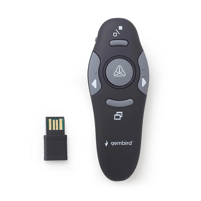 Gembird Presentador inalámbrico láser adapt USB · vista 1