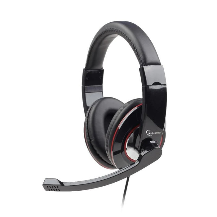 Gembird Auricular estéreo USB com microfono · vista 1