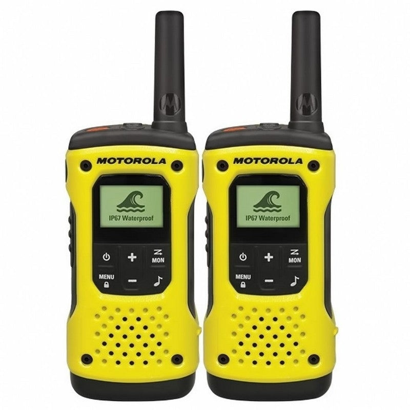 Motorola T92 H2O Walkie Talkie 10Km 8CH IP67 Duo · A9P00811YWCMAG · vista 1