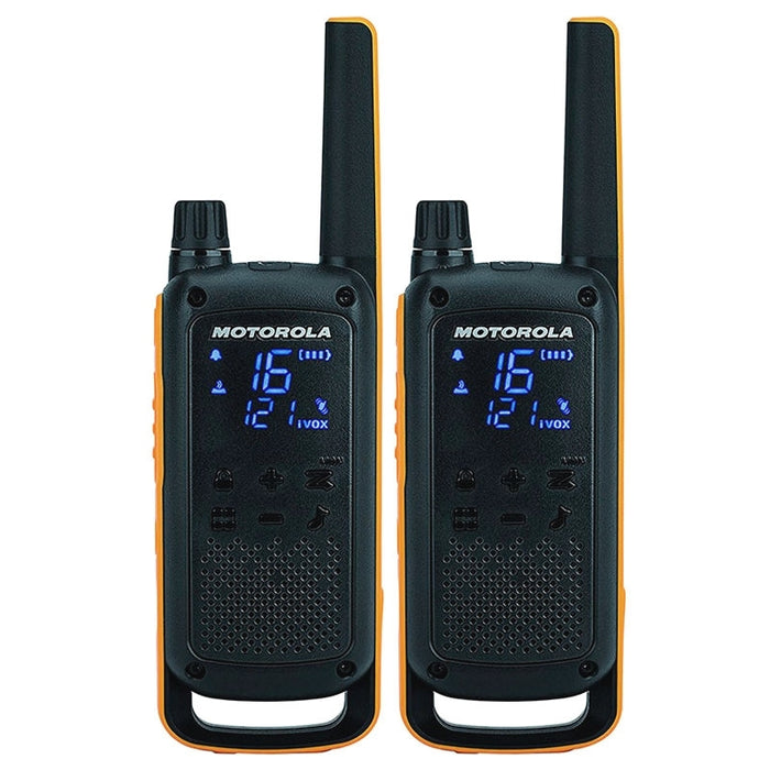 Motorola T82 Walkie Talkie 10Km 16CH Pack Duo · 59T82PACK · vista 1