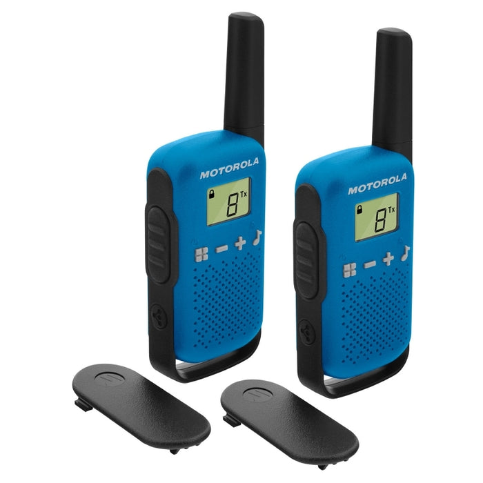 Motorola T42 Walkie Talkie 4Km 16CH Azul Duo · B4P00811LDKMAW · vista 1
