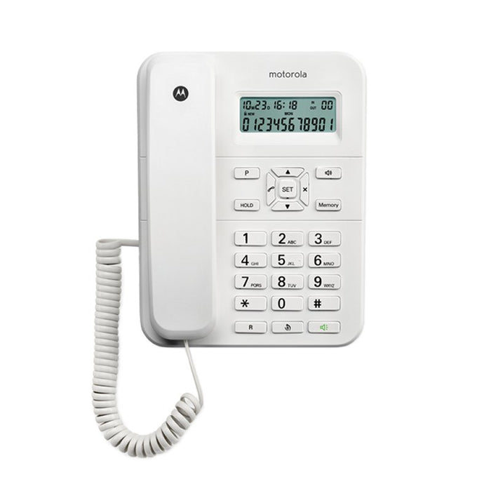 Motorola CT202 Telefono ML ID LCD Blanco · vista 1
