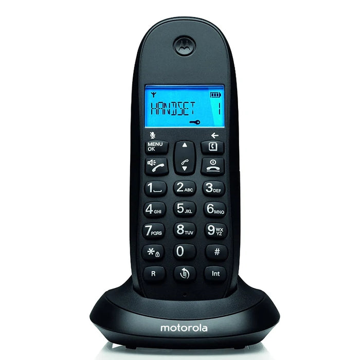 Motorola C1001 CB+ Telefono DECT Negro · vista 1