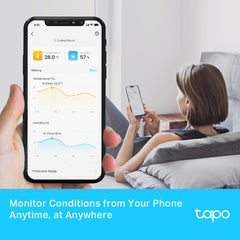 TP-Link Tapo T315 Interior Sensor de temperatura y humedad Independiente Inalámbrico — imagen 4