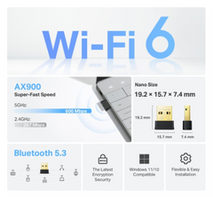 TP-Link Archer TX10UB Nano Bluetooth 600 Mbit/s — imagen 4
