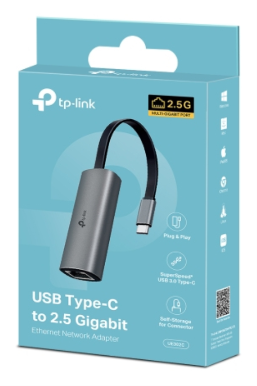 TP-Link UE302C adaptador y tarjeta de red Ethernet 2500 Mbit/s — imagen 3