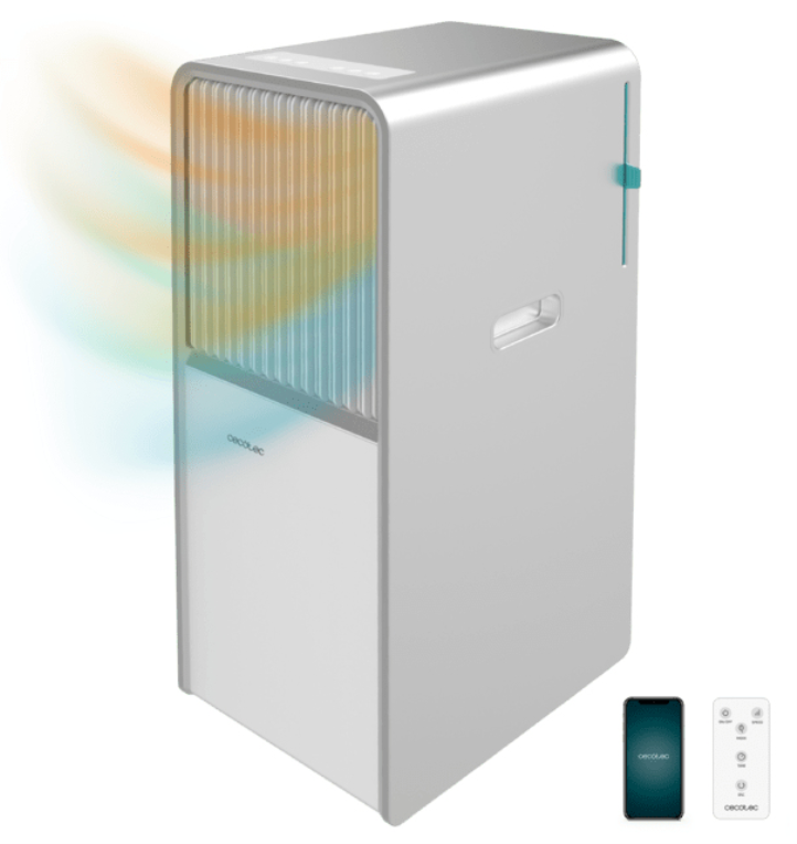 Cecotec ForceClima 12850 aire acondicionado portátil 65 dB Gris, Blanco — imagen 2