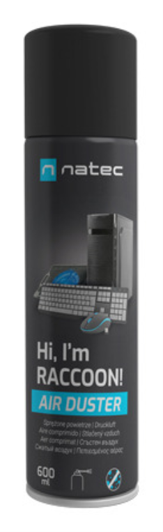 Aire comprimido Natec raccon 600ml · NSC-1763 · vista 1
