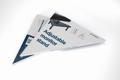 Ajustable monitor stand triangulo Gembird · vista 1