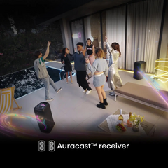 Altavoces Hisense party thunder inalambricos 620w bluethoot 5.4 led · vista 7