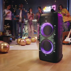 Altavoces Hisense party thunder inalambricos 620w bluethoot 5.4 led · vista 12
