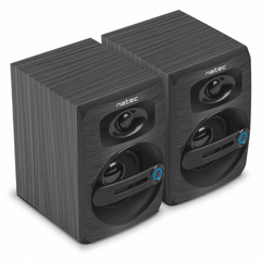 Altavoces Natec cougar 6w RMS 2.0 negro · NGL-1641 · vista 4