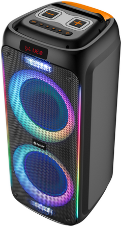 Altavoz Bluetooth Denver dual 8" con 60w de potencia · vista 2