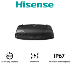 Altavoz Hisense portatil we boom 140w 24h · vista 1