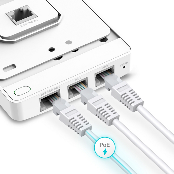 TP-Link Omada EAP615-WALL punto de acceso inalámbrico 1774 Mbit/s Blanco Energía sobre Ethernet (PoE) — imagen 2