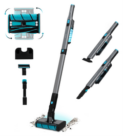 Cecotec Scoba 2100 Twice Negro, Azul