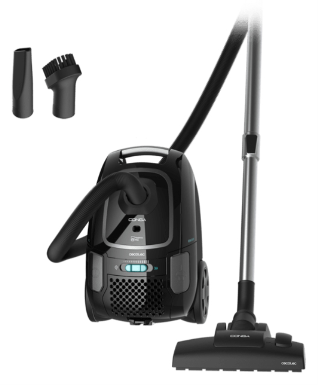 Cecotec Conga Powerbag 4000 XL aspiradoras Negro