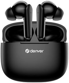 Auriculares Bluetooth Denver twe-48b inalambricos negros · vista 1
