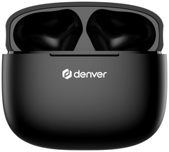 Auriculares Bluetooth Denver twe-48b inalambricos negros · vista 2