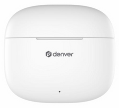 Auriculares Bluetooth Denver twe-48w inalambricos blancos · vista 3