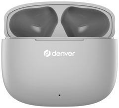 Auriculares Bluetooth Denver twe48gr inalambricos gris · vista 1