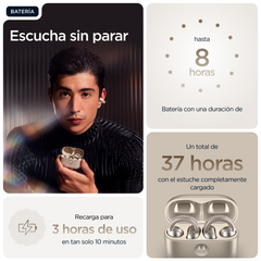Auriculares Motorola moto buds loop swarovski · PG38C07172 · vista 17