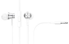 Xiaomi Mi In-Ear Headphones Basic Auriculares Alámbrico Dentro de oído Llamadas/Música Plata, Blanco — imagen 2