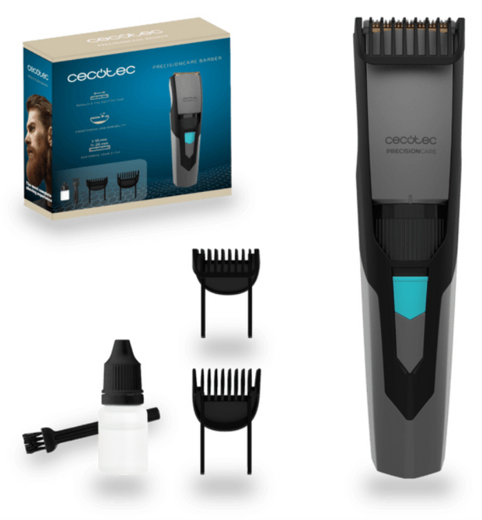Cecotec PrecisionCare Barber 500 mAh Negro, Plata