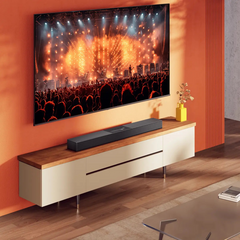 Barra sonido Hisense hs2000 2.1 subwoofer integrado 240w dolby digital bt · vista 6