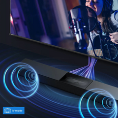 Barra sonido Hisense hs2000 2.1 subwoofer integrado 240w dolby digital bt · vista 11