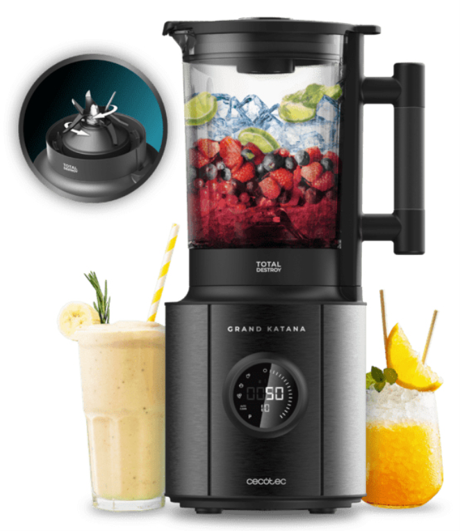 Cecotec 03986 licuadora 1,8 L Batidora de vaso 2700 W Negro — imagen 2
