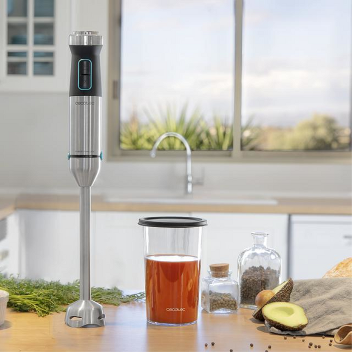 Cecotec Power TitanBlack 1500 XL 0,8 L Batidora de inmersión 1500 W Negro, Plata — imagen 3
