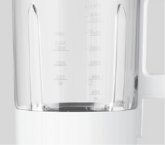 Xiaomi MPBJ001ACM-1A 1,6 L Batidora de vaso 1000 W Transparente, Blanco — imagen 3