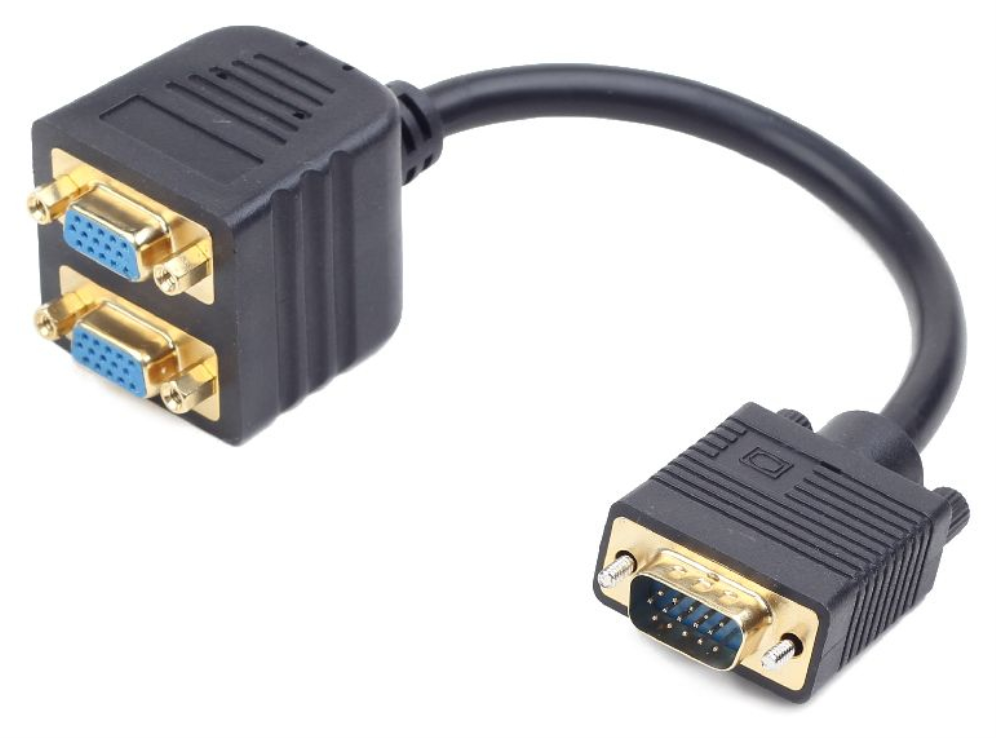 Cable monitor Gembird splitter vga 0,2m · vista 1
