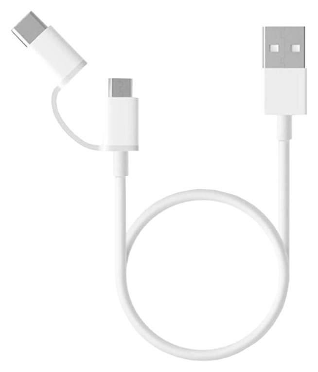 Xiaomi Mi 2-in-1 USB Cable Micro USB to Type C 30cm
