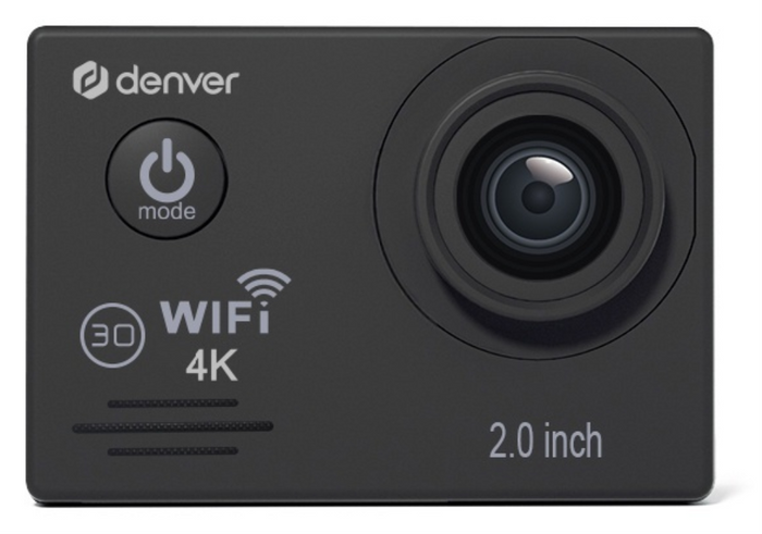 Camara de accion Denver 4k con funcion wi-fi · vista 1