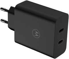 Cargador de pared Motorola 125w ganfast 2XUSB-C + cable · PG38C06632 · vista 4