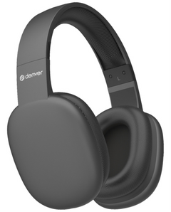 Cascos Bluetooth Denver inalambricos negro · vista 2