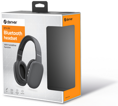 Cascos Bluetooth Denver inalambricos negro · vista 6