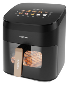 Cecotec Cecofry&Grill Smokin' 6500 Sencillo 6,5 L Independiente 2200 W Freidora de aire caliente Negro, Marrón — imagen 2