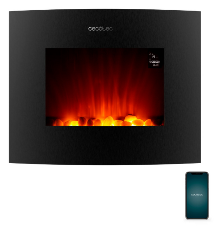 Cecotec ReadyWarm 2650 Curved Flames Connected chimeneas