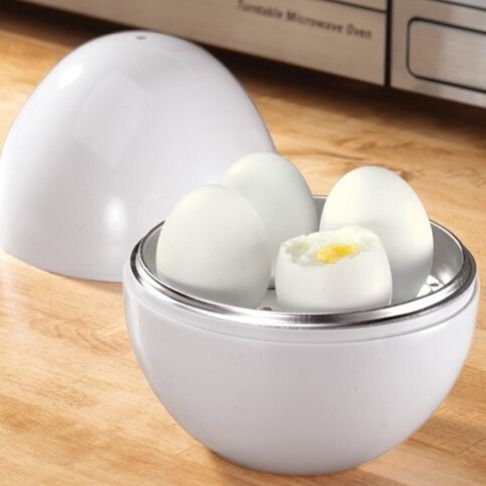 Cocedor de cuatro huevos para microondas